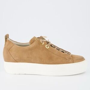 Nubuk leather sneakers. US sizes Never worn